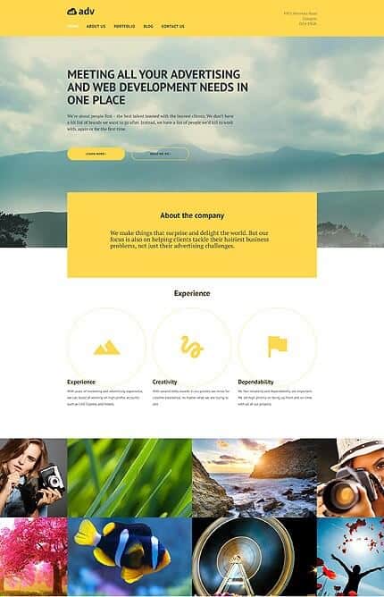 Advertising Co WordPress Theme