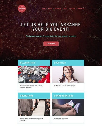 Big Event WordPress Theme