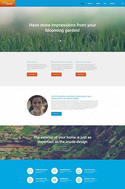 Garden Design Studio WordPress Theme