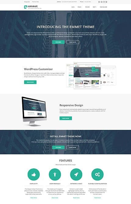 Solid Business Responsive WordPress Theme