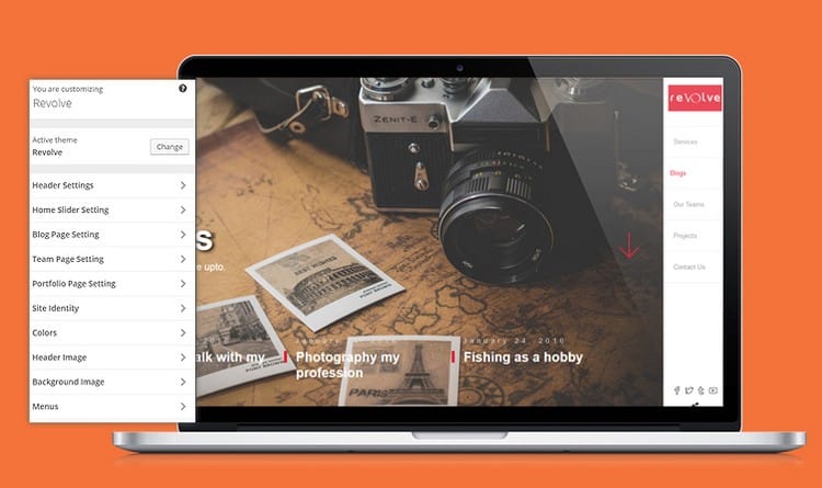Revolve - Customizer Based