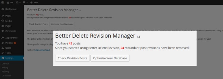 Manage Post Revisions in WordPress