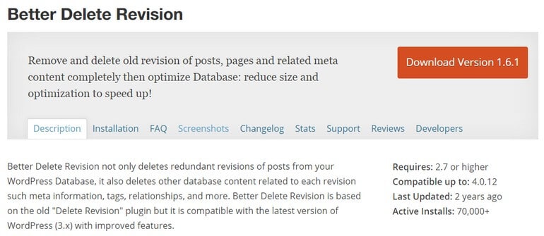 Manage Post Revisions in WordPress