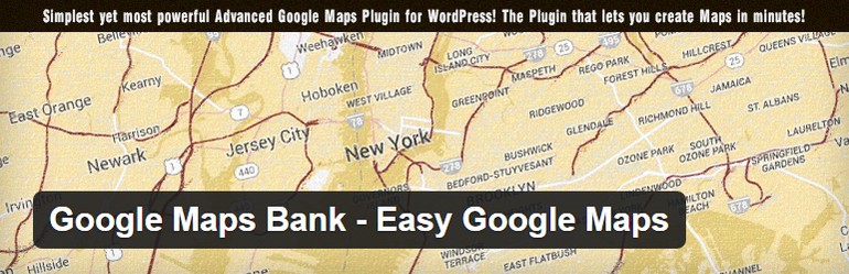 Google Maps Bank - Easy Google Maps