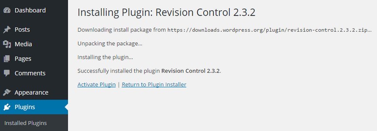 Manage Post Revisions in WordPress