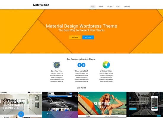 30+ Design & Photography WordPress Themes for 2016 