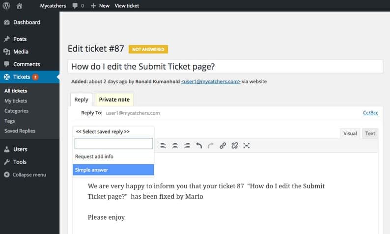 Catchers Helpdesk WordPress Plugin: The Ultimate Solution to User Satisfaction