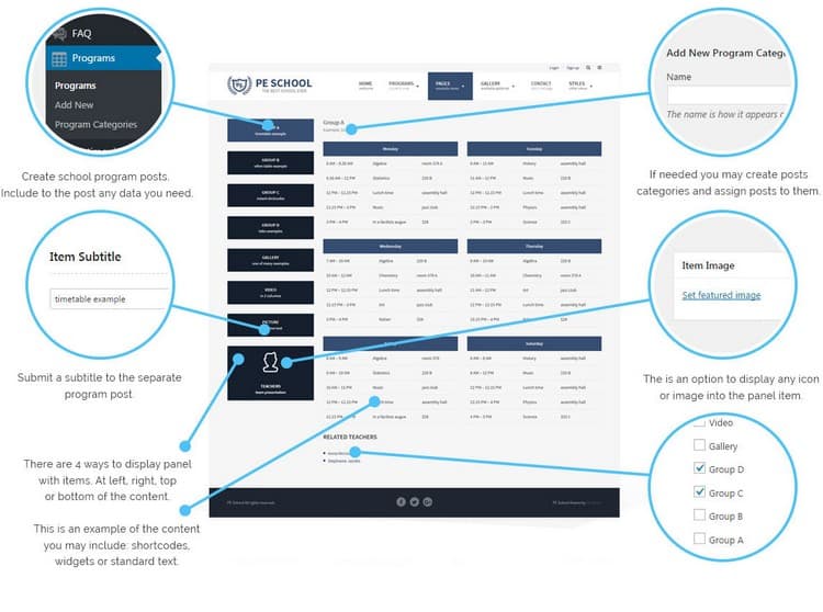 Mix School WordPress Theme and WCAG Compliance