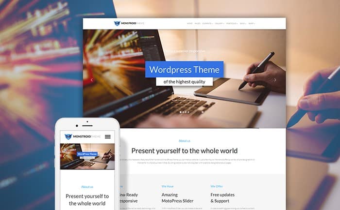 Your Top 10 Awe-inspiring Free & Premium WordPress Themes of 2017