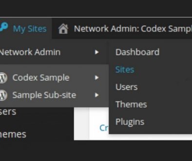 WordPress-Multisite-Multisite-Menu-Item What is WordPress Multisite?
