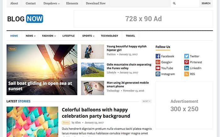 Top 10 New Free WordPress Themes February 2017 Edition