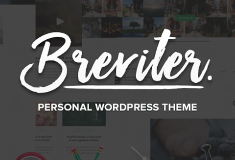 Breviter - Free Handcrafted WordPress Theme