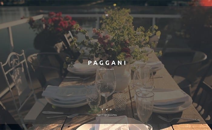 Paggani – Unbelievable Cafe WordPress Theme