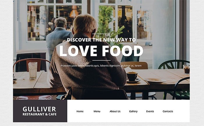 Stylish and Notable Cafe and Restaurant WordPress Theme b