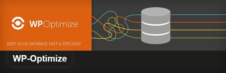 Clean up your database with WP Optimize 