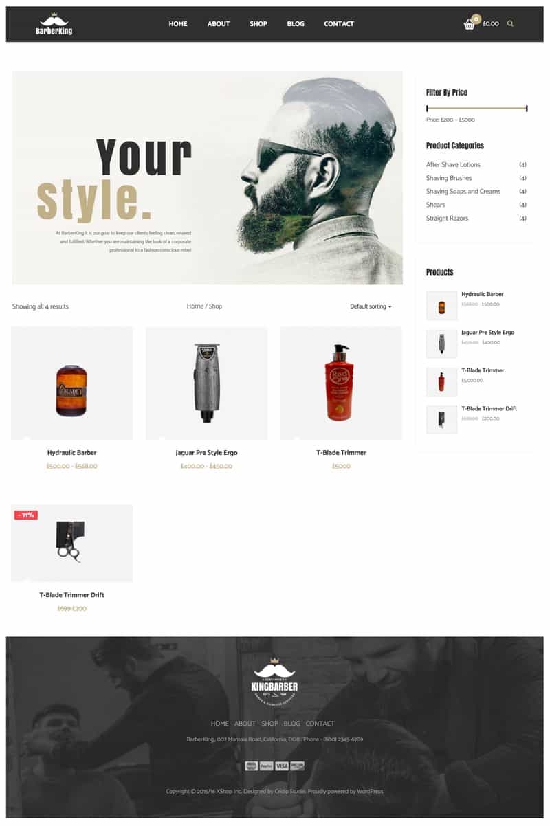 XSHOP: A Stunning WooCommerce Theme for Online Stores