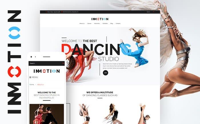 Dance Motion WordPress Theme