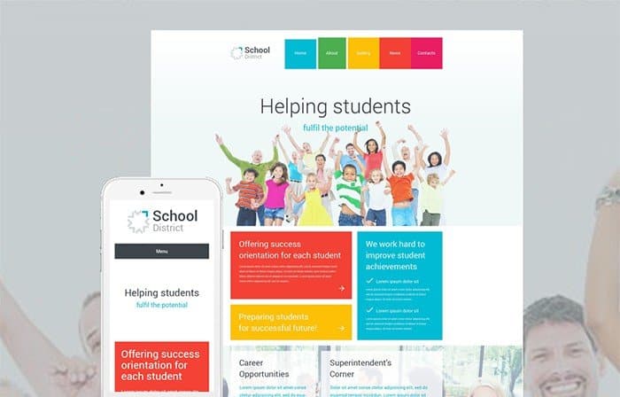 Students Organization WordPress Theme