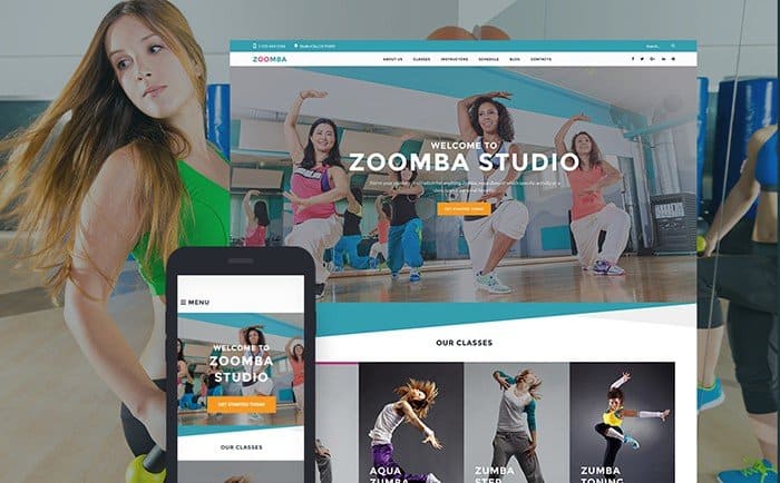 10 Best Sport & Fitness WordPress Themes 2017 by TemplateMonster