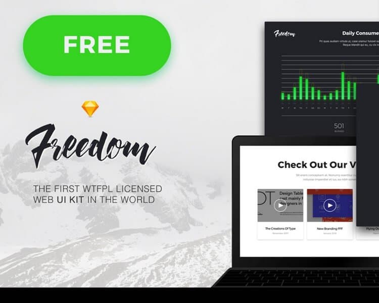 Freedom Free UI Kits