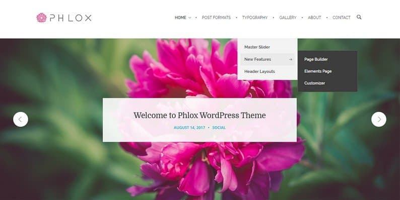 Phlox WordPress Theme