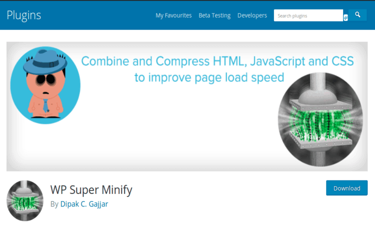 WP Super Minify combines, minifies, and caches inline JavaScript.