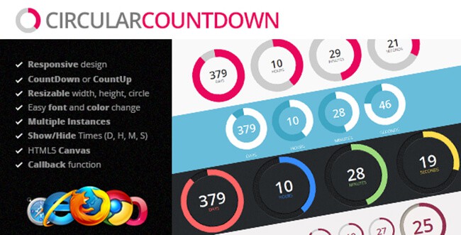 If you need countdowns, this jQuery plugin can prove to be useful. 