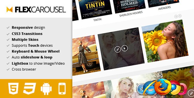 Flex Carousel is brimming with great features.