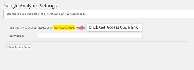 Simply click on the “Get access code” as shown in the second image below and paste it in the blank space.