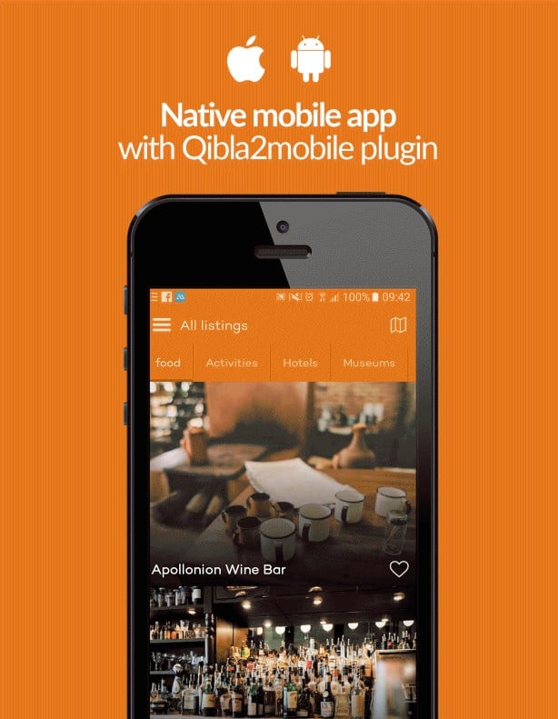 Wicked cool Native Mobile App: Qibla2Mobile Plugin.