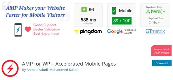 AMP for WP plugin gives you a bunch of options to customize your website’s AMP version.