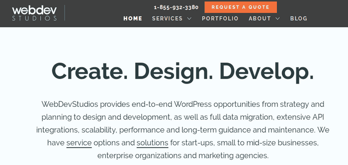 Webdev Studios is a WordPress developing service provider.