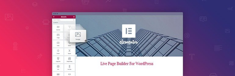 Elementor - A very popular page builder in the directory of wordpress.org.