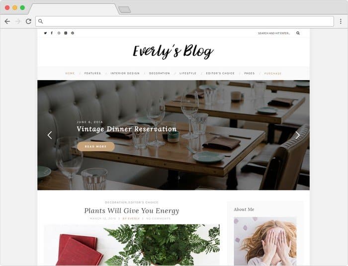 Everly is a classy and modern WordPress Fashion Blog for all the Bloggers.