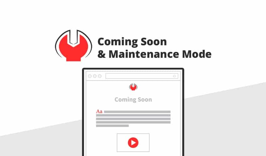 Coming Soon & Maintenance Mode