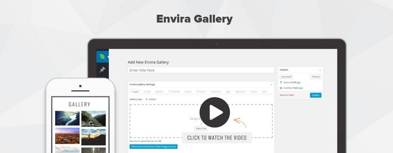 Envira Gallery comes in both free and premium versions.