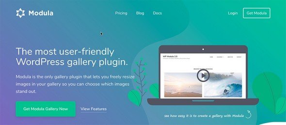 Modula is a great WordPress image gallery plugin.