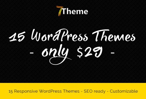 A Bundle of 15 Premium WordPress Responsive Themes