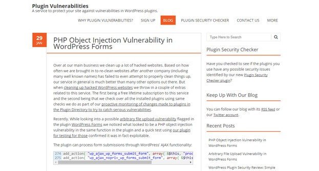 This is a great resource for WordPress security for advanced users.