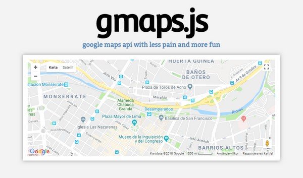 jQuery Plugins - Gmaps is another powerful plugin which allows you to incorporate Google Maps into your website