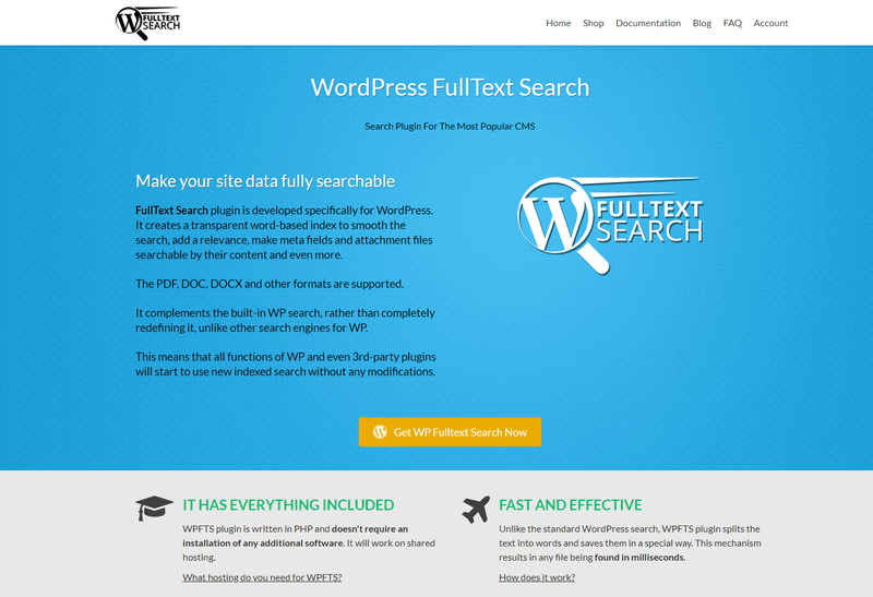 FullText Search is a bright example of how WordPress searching should be done.