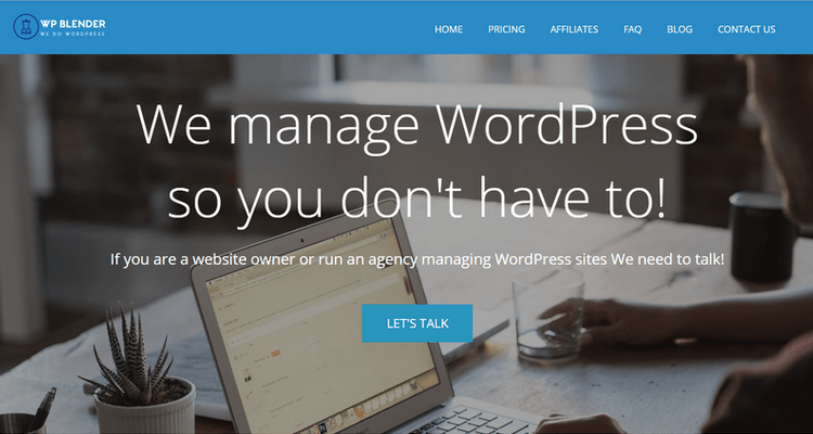 WP Blender - A WordPress Maintenance Solution for Your Peace of Mind