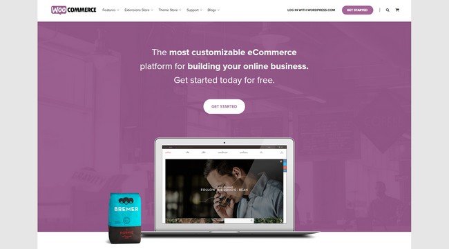 WooCommerce is the most customizable eCommerce platform.