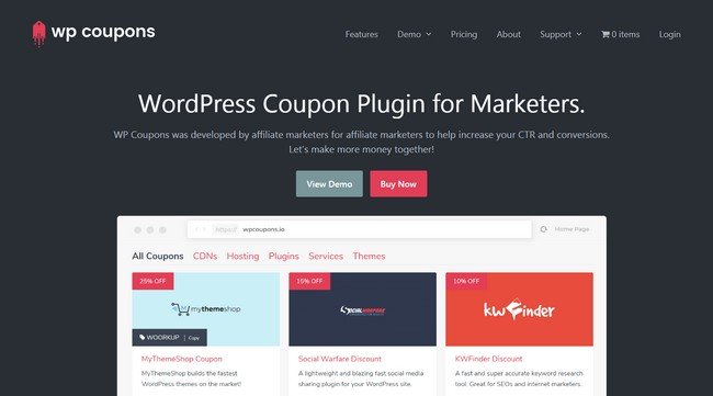 With themes and Coupon plugins such as WP Coupons, you can efficiently manage coupons.