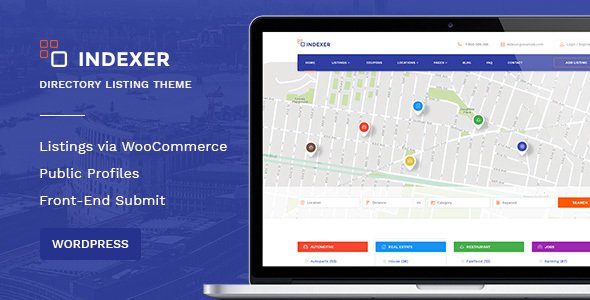 Indexer is a multi-purpose WordPress theme suitable for coupons and discounts websites.