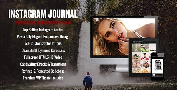 Instagram Journal is a WordPress plugin to showcase your Instagram feed.