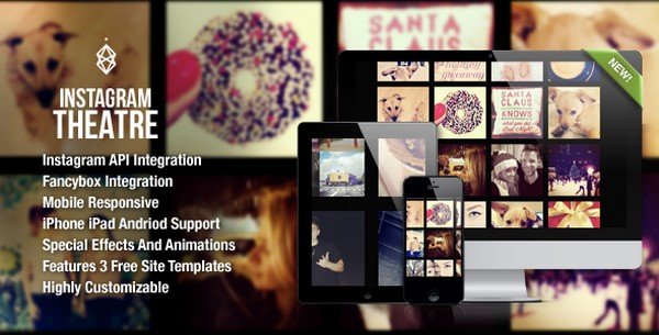 Instagram Theatre is a Instagram gallery and portfolio WordPress plugin.