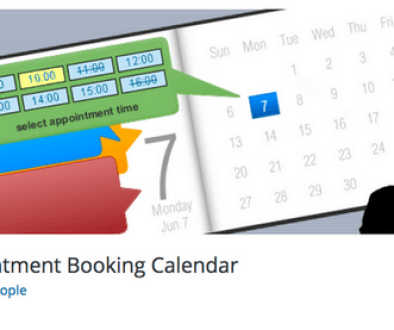 Appointment Booking Calendar is a plugin that allows you to show your dates in a calendar.