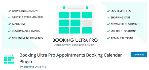 With Booking Ultra Pro you can create profiles pages for their members to access. 