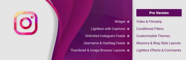 WD Instagram Feed is a free Instagram WordPress plugin.